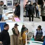 हाकिम देर रात पहुंचे उप जिला मेला चिकित्सालय और महिला चिकित्सालय, औचक निरीक्षण कर लिया स्वास्थ्य सुविधाओं का जायजा, भर्ती मरीजों और तीमारदारो से भी मिले