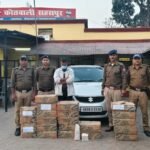 कप्तान की सख्ती का असर, चेकिंग में पकड़ी गई भारी मात्रा में अवैध शराब