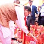 मुख्यमंत्री ने सामूहिक कन्या पूजन कार्यक्रम में किया प्रतिभाग