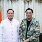मुख्यमंत्री  पुष्कर सिंह धामी से फिल्म निर्माता-निर्देशक मधुर भंडारकर की मुलाकात