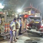 उच्चाधिकारियों के नेतृत्व में देर रात तक पुलिस की अलग- अलग टीमों द्वारा चलाया गया सघन चेकिंग अभियान