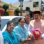 टिहरी में मंत्री भरत सिंह चौधरी का भाजपा कार्यकर्ताओं ने किया भव्य स्वागत
