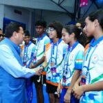 एशियन ओपन शॉर्ट ट्रैक स्पीड स्केटिंग ट्रॉफी का मुख्यमंत्री ने किया शुभारंभ