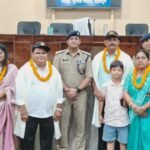 एसएसपी देहरादून की उपस्थिती में पुलिस परिवार द्वारा सेवानिवृत्त होने वाले पुलिस कर्मियों को दी भावभीनी विदाई