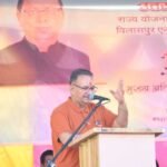 विलासपुर काड़ली में 2.10 करोड़ की लागत से निर्मित होनी वाली सड़क का शिलान्यास करते कैबिनेट मंत्री गणेश जोशी