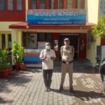 अवैध मादक पदार्थ के साथ एक नशा तस्कर को पुलिस ने किया गिरफ्तार